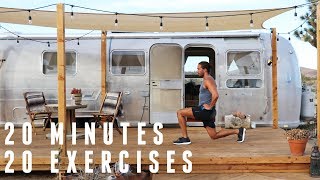 Full Body Fat Burning Workout  20 Minutes 20 Exercises  The Body Coach [upl. by Nashner]