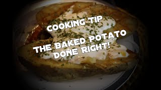 The Baked Potato 🥔 Done Right✔ [upl. by Aracot]