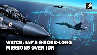 IAF’s Su 30 MKI aircraft carries out eighthourlong operations over Indian Ocean Region [upl. by Dorey283]