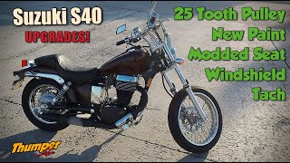 S02 E01 Upgrades Suzuki S40 Boulevard [upl. by Seaman]