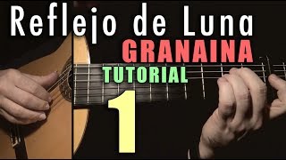 Arpeggio Exercise  21  Reflejo de Luna  INTRO  by Paco de Lucia [upl. by Ahsinahs]