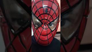 Spiderman Mask 👀spidermanmask shorts [upl. by Yliah]