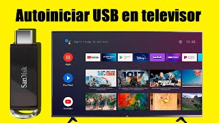 Como habilitar autoiniciar USB en televisor [upl. by Eiramenna]