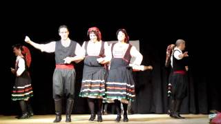 Greek Folk Dance in Toronto 1 Ελληνικού παραδοσιακού χορού [upl. by Hearsh]