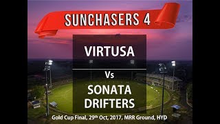 Sunchasers 4  Gold Cup Final  29th Oct 17  VIRTUSA vs SONATA [upl. by Retniw]