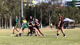 2023 U14 Moreton Bay Raiders vs Waterford Demons 1st Half [upl. by Lanny]