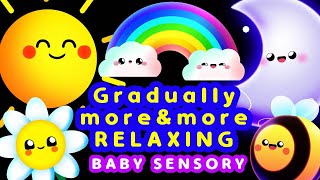 Baby Sensory  Bedtime calming video  Infant visual Stimulation [upl. by Zosi]