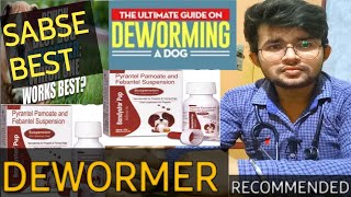 Deworming in dogs  Best Dewormer BandystarPups To kill the wormsby Sahil Malik vetTPVISION [upl. by Rosette]