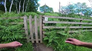 STC  Hathersage Hilly  Run Route  Time Lapse [upl. by Idnahk]