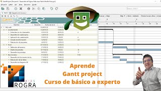 introducción Gantt project desde principianteganttproject [upl. by Bartlet]