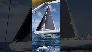 A GENTLMANS START automobile yachtracing Antiguaclassics [upl. by Galanti]