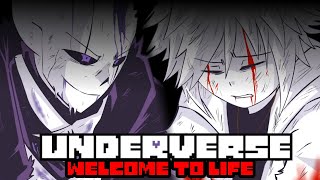 xTaleUnderverse AMV  Welcome To Life [upl. by Marou]