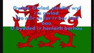 Anthem Genedlaethol Cymru Welsh National Anthem  Hen Wlad Fy Nhadau [upl. by Catriona]