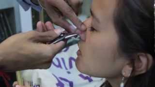 Getting my nose pierced in Mumbai India [upl. by Mose]