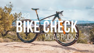 BIKE CHECK  Moab Rocks 2023  Coles Giant Anthem [upl. by Schuster]