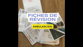 Fiches de révision pour ambulanciers [upl. by Attelrac]