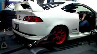 DC5 Type R TDM Race Headers amp js racing 70rr cat back [upl. by Brinkema]