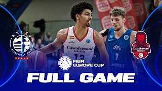 BC KalevCramo v Casademont Zaragoza  Full Basketball Game  FIBA Europe Cup 202324 [upl. by Baylor484]