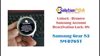 Remove Samsung Account Reactivation Lock Samsung Gear S3 Frontier LTE R765T TMobile [upl. by Orsa461]