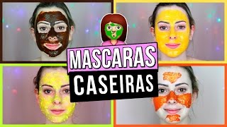 DIY INCRÍVEIS DE MASCARAS FACIAIS CASEIRAS [upl. by Eisdnyl723]