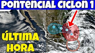 🔴ESTE CICLON SE ACERCA A MEXICO ALERTA MAXIMA [upl. by Aitercal440]