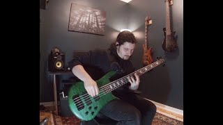 Neuraxis  The Apex  Official Bass Playthrough  Olivier Pinard [upl. by Oicanata490]