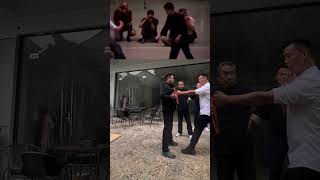 Recreating Bruce Lees inch punch how many meters can he hit someone one inch punch [upl. by Eugirne]