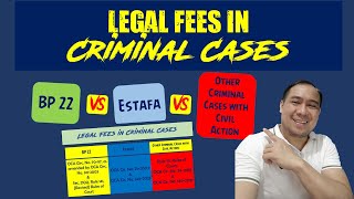 ARE THERE FILING FEES IN CRIMINAL CASES [upl. by Adirehs265]