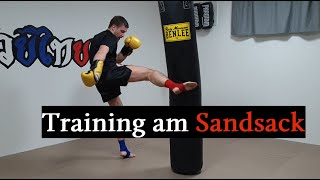 BoxsackHeavy Bag für Anfänger  komplettes Training [upl. by Sou]