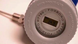 Foxboro RTT80 Temperature Transmitter [upl. by Johen481]