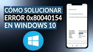 Cómo solucionar un error 0x80040154 en WINDOWS 10 [upl. by Aizek520]