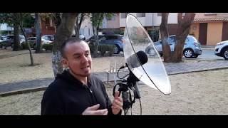 Sound Speed Tips Cómo grabar con un micrófono parabólico [upl. by Asena822]