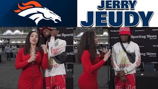 Demetria Obilor interviews Broncos Jerry Jeudy [upl. by Keifer]