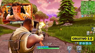 JUEGO EL MAPA ANTIGUO COMPLETO de FORTNITE CREATIVO 20 [upl. by Lunt109]