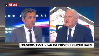 François Asselineau sur CNEWS  Olivier Galzi  Complet  20042017   Porteavions [upl. by Nnylrebma647]