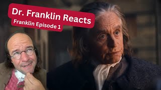 The real Dr Benjamin Franklin Reacts to Franklin Episode 1 [upl. by Edwine454]