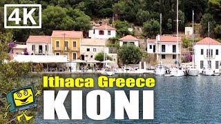 Kioni  Ithaca  Greece  4K Walking Tour  June 2022 [upl. by Amled]