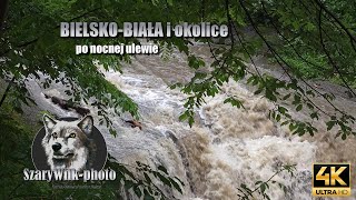 Bielsko i okolice po nocnej ulewie 4K [upl. by Brownley79]