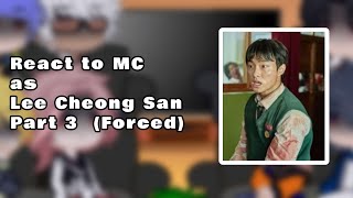 Obey me react to MMC as Lee Cheong san  gcrv  33  Forced read desc [upl. by Nyrual251]