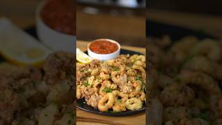 How to make Crispy Calamari amp Marinara Sauce [upl. by Nesilla21]