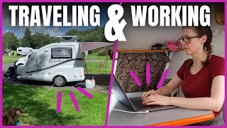 VLOG A Day in the Life Working Remotely and Traveling in a Go Pod Micro Touring Caravan [upl. by Beryle]