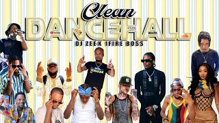 2023 Dancehall Mix Clean  New Dancehall Songs Clean 450 Masicka Alkaline Valiant KraffSkeng [upl. by Hunger735]