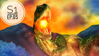 Dinosaur Kinghindi Ep5  Season 1 Rubble Trouble Carcarodontosaurus [upl. by Ynohtnaed]