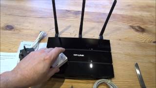 TPLink N600 Wireless Dual Band ADSL2 Modem Router TDW8980 unboxing and review [upl. by Ggerg726]