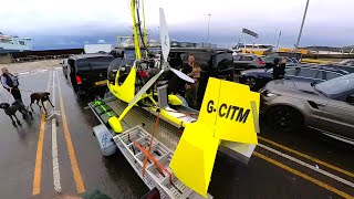 Introduction to the gyrocoptergyroplane and transporting it on a trailer across europe [upl. by Cosme]