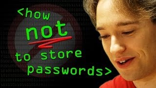 How NOT to Store Passwords  Computerphile [upl. by Sonitnatsnoc]