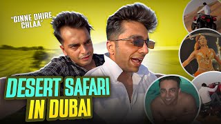 Dubai me Dhoom macha di 😍 ATV RIDE DESERT SAFARI 🤩 [upl. by Htor]