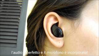 Mini auricolare invisibile Ultra Small Bluetooth 40 PChero® [upl. by Calesta]