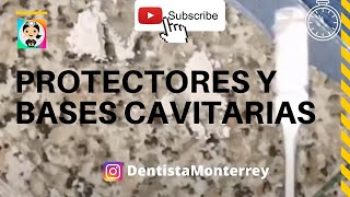 ⏩Protectores y BASES CAVITARIAS 👅QuickVideo hidroxidodecalcio ionomerodevidrio [upl. by Ramirolg]