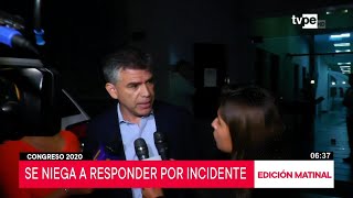 Julio Gúzman se evita a responder por caso de incendio en edificio [upl. by Calida383]